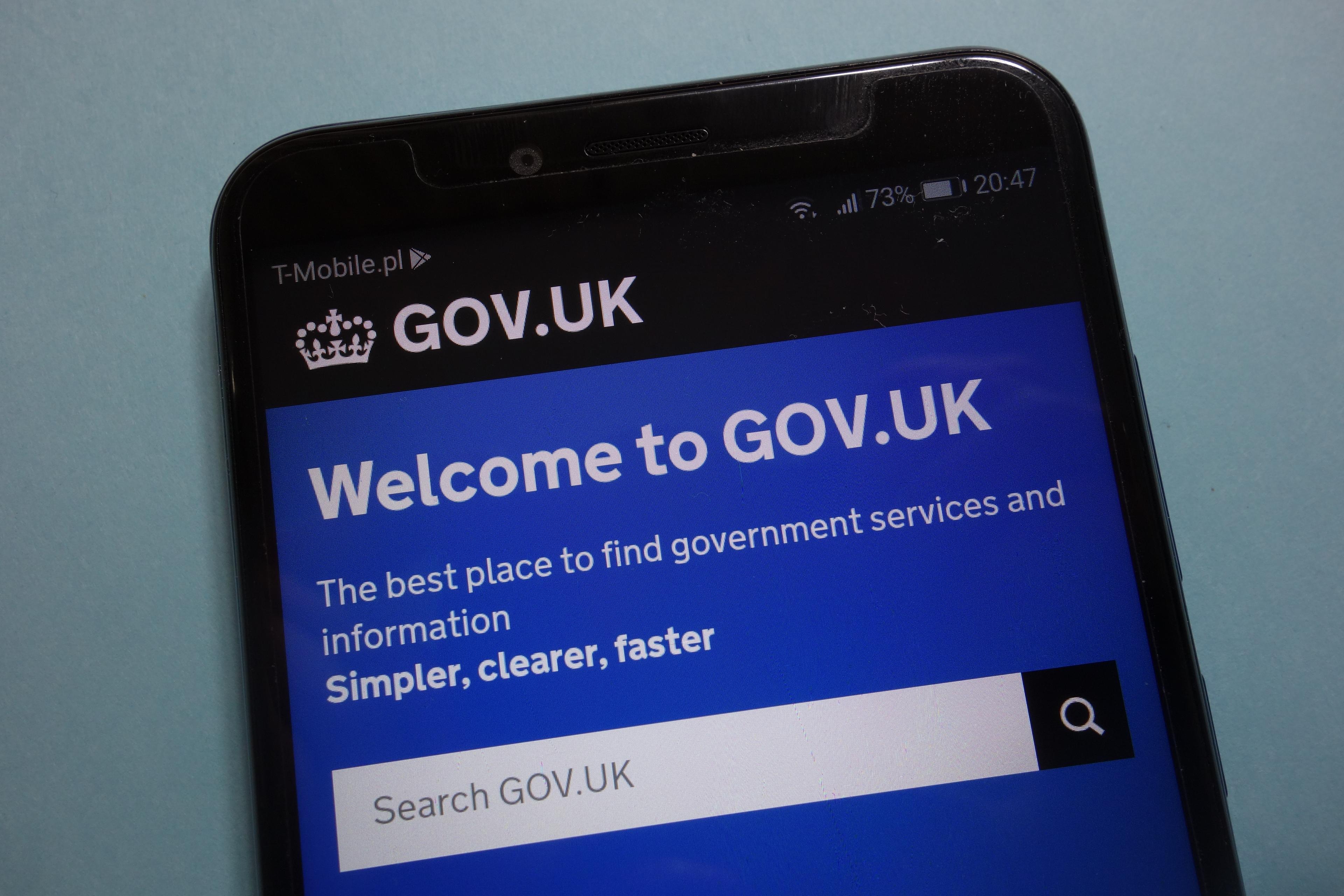 Government website