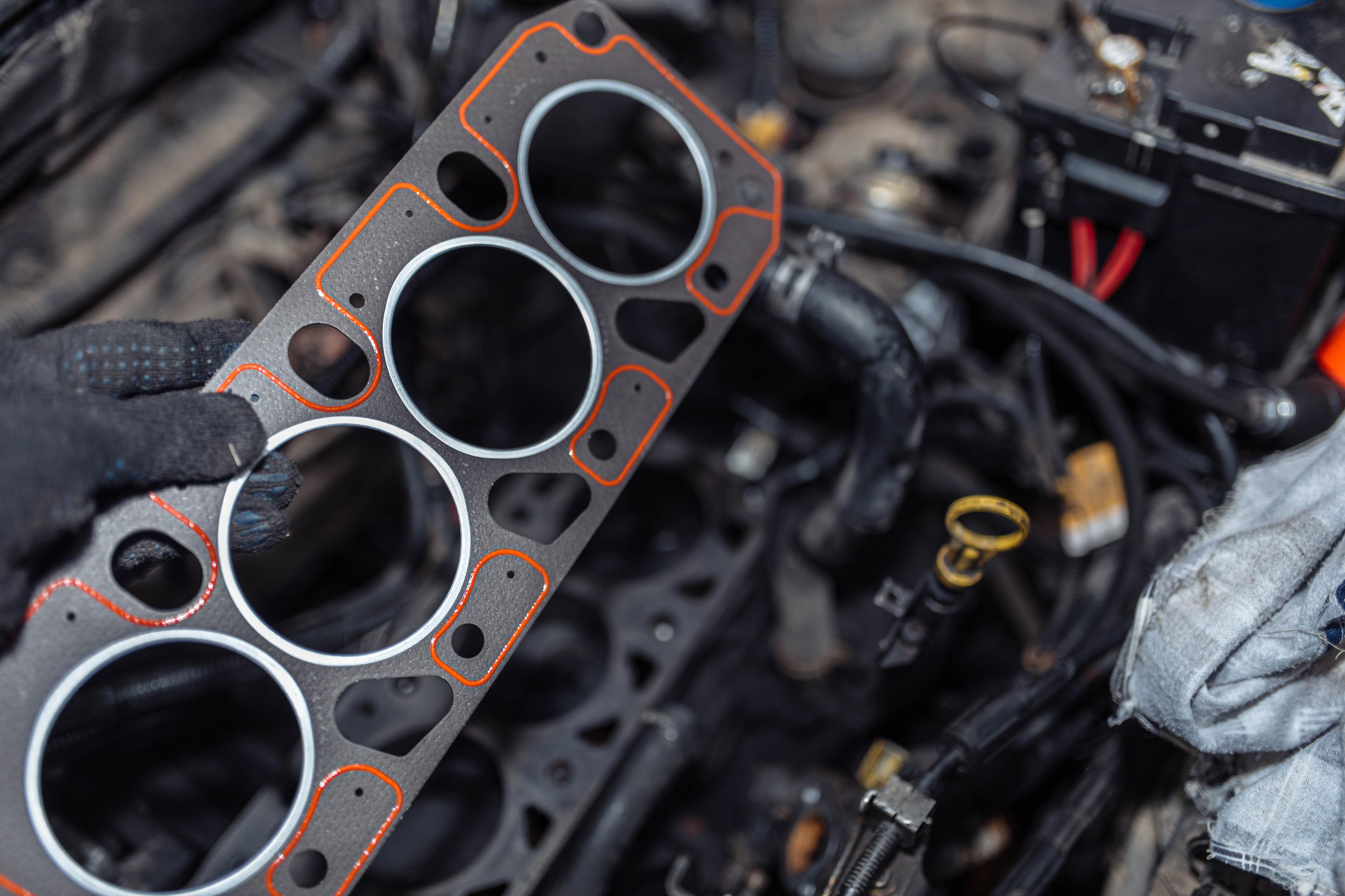 Installing a new cylinder head gasket