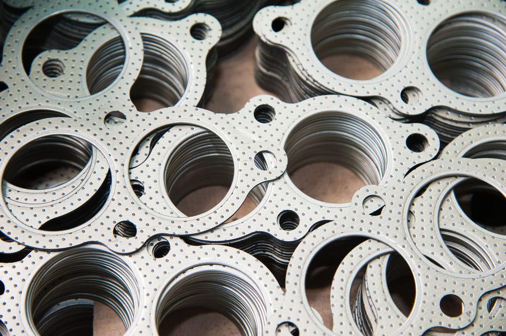 Head gaskets stacked