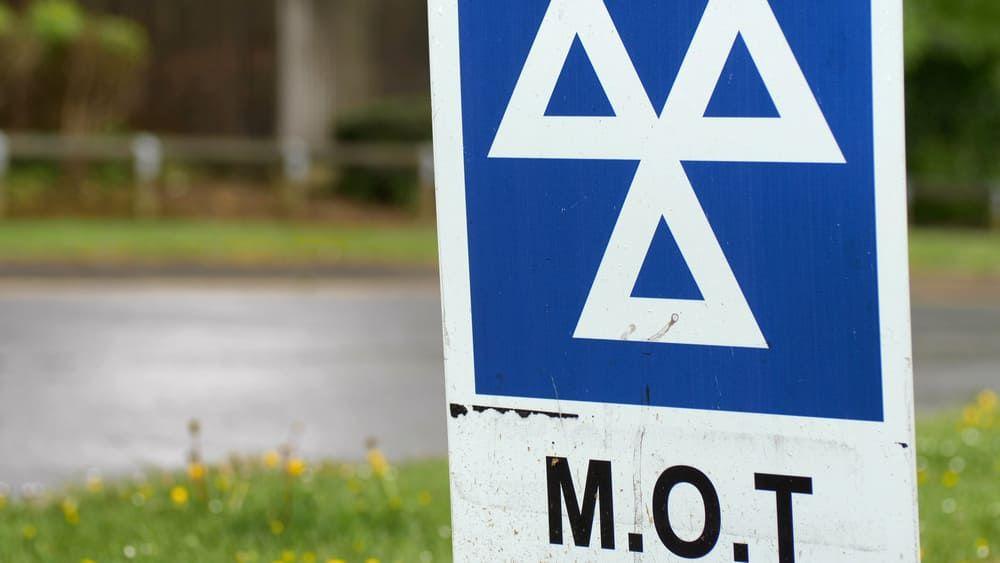 MOT sign