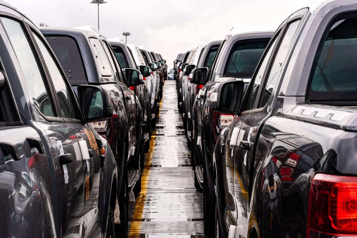 Pick up trucks in the UK