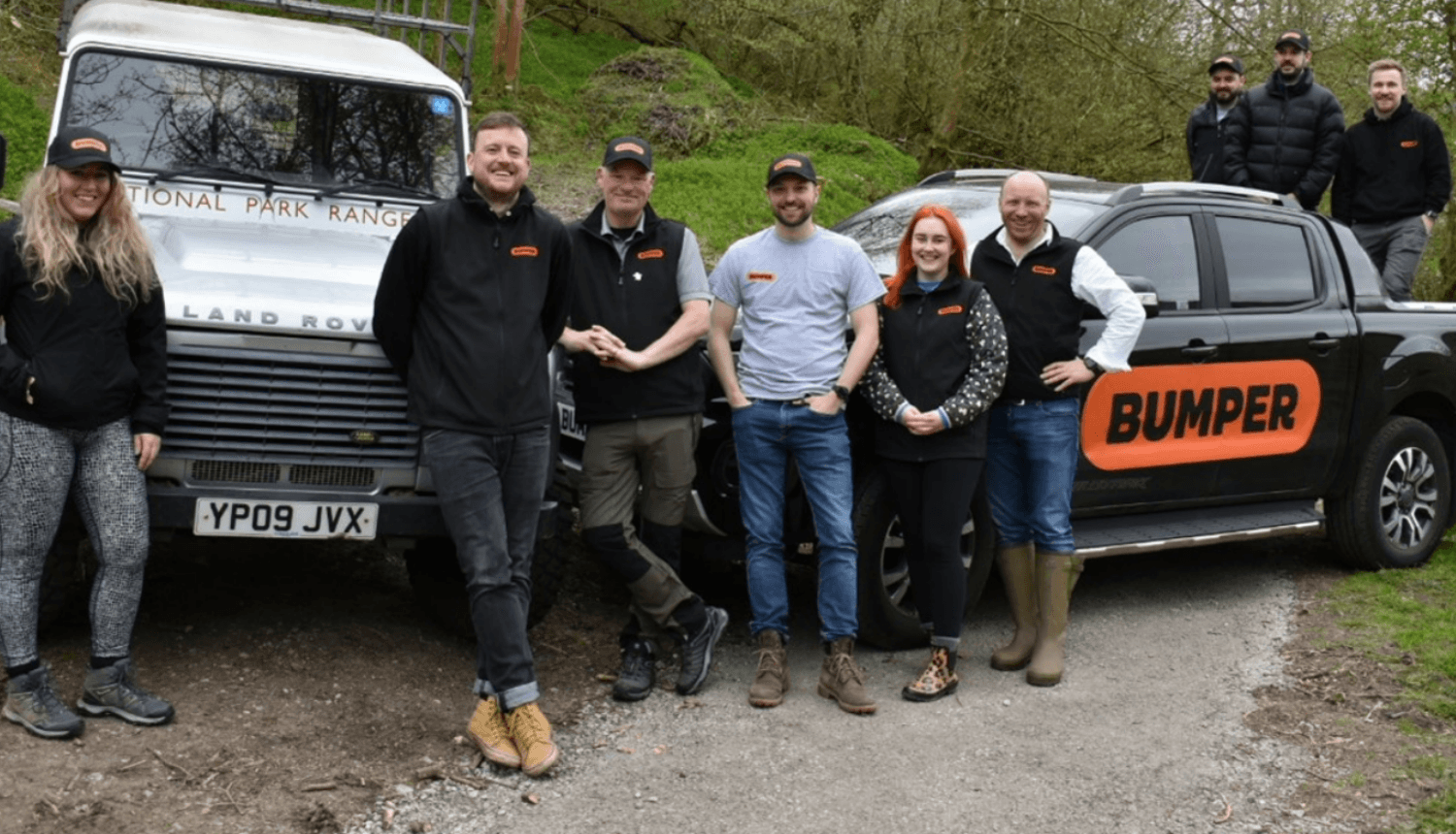 Team Bumper in the Peak District