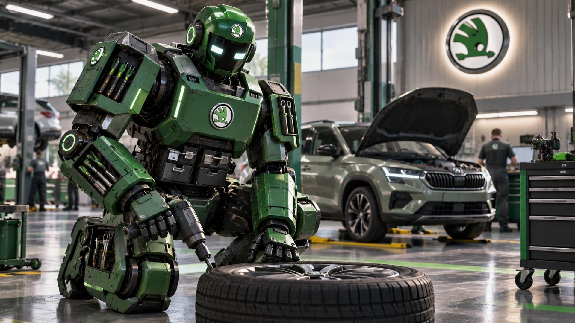 Skoda robot