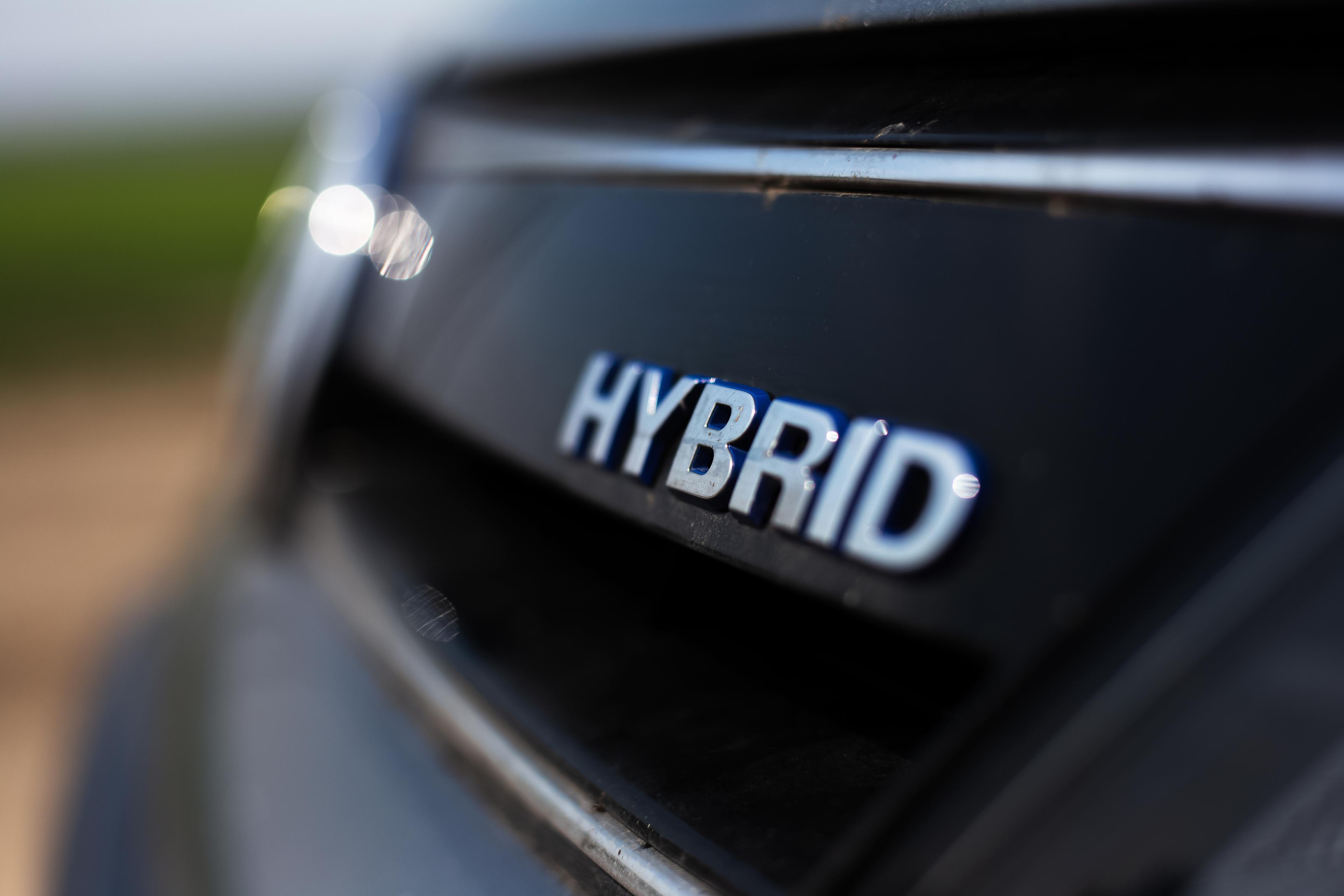 Close up hybrid badge