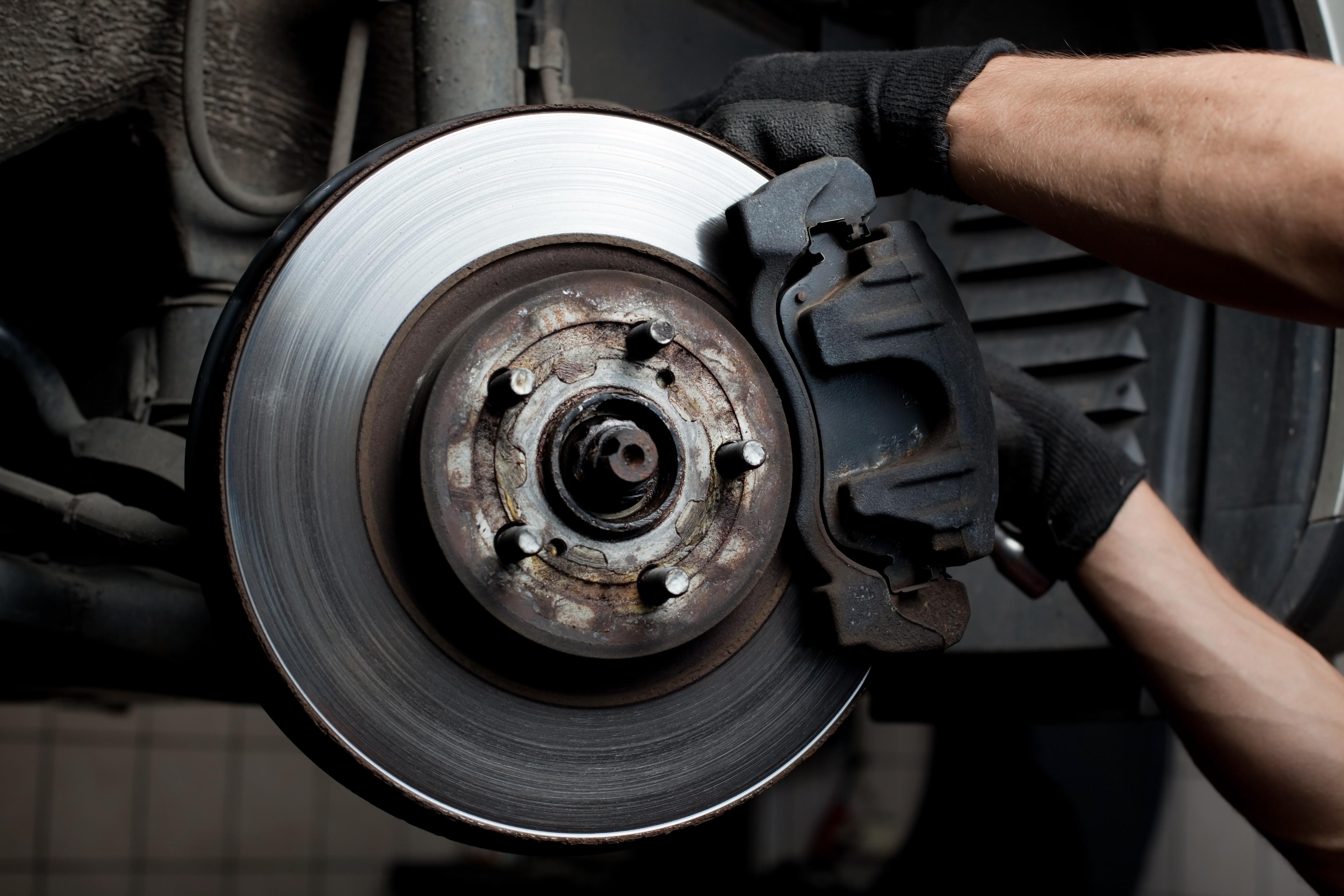 Brakes on a car